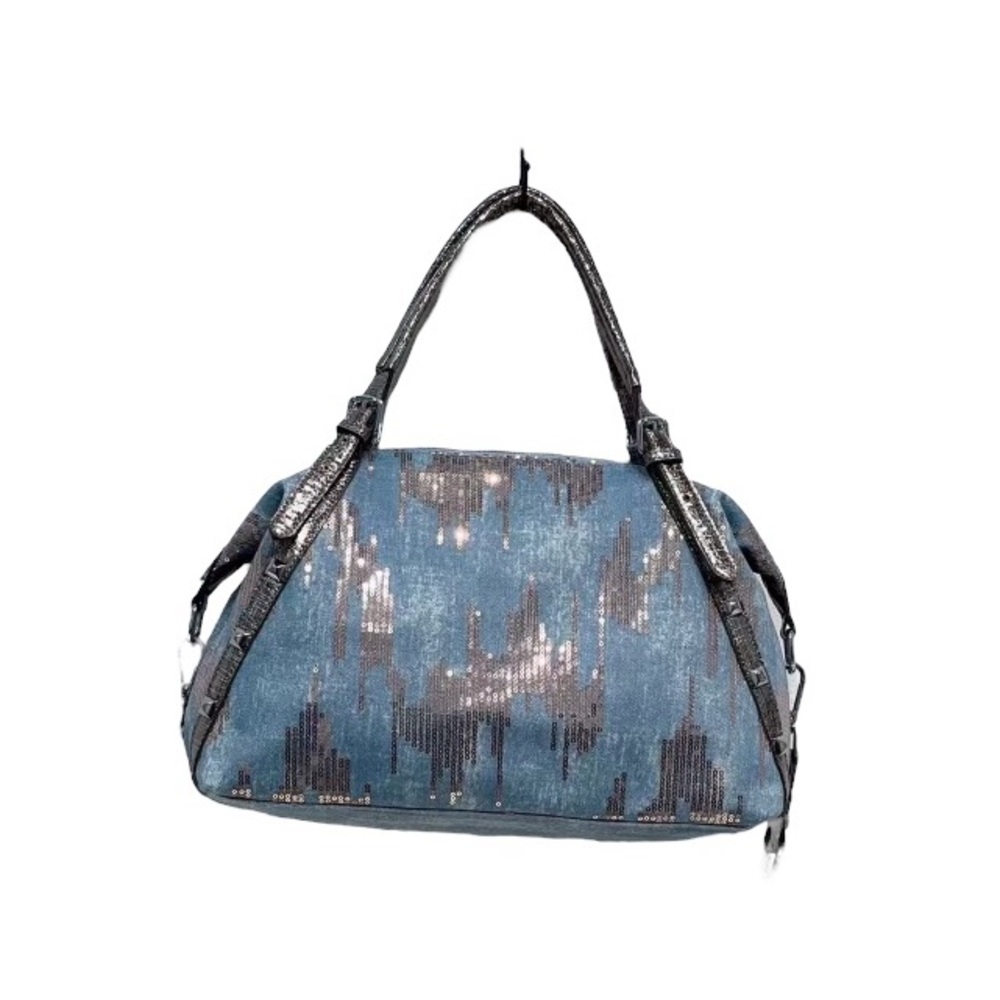Denim Sequins handbag